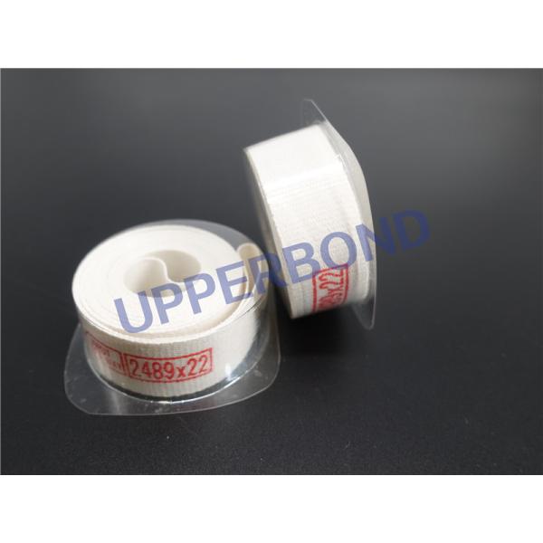 Tobacco Spare Parts White Conveyor Kevlar Fiber Tape