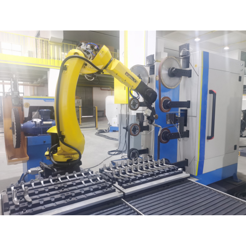 Robot Buffing Machine for Aluminum Profile Window Door Automatic Surface Grinding Polishing Cell