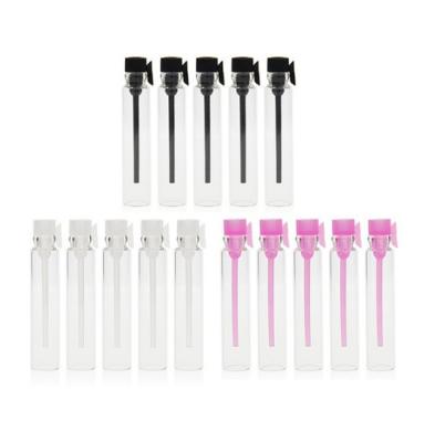 Empty Mini Glass Tube Bottles , 2ml Glass Perfume Sample Vials For Traveling