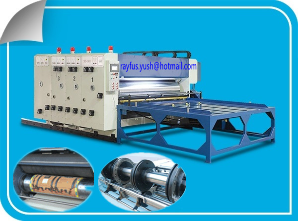 Высокоскоростной цвет печатной машины Flexo Semi автоматический цепной питаясь подгонял