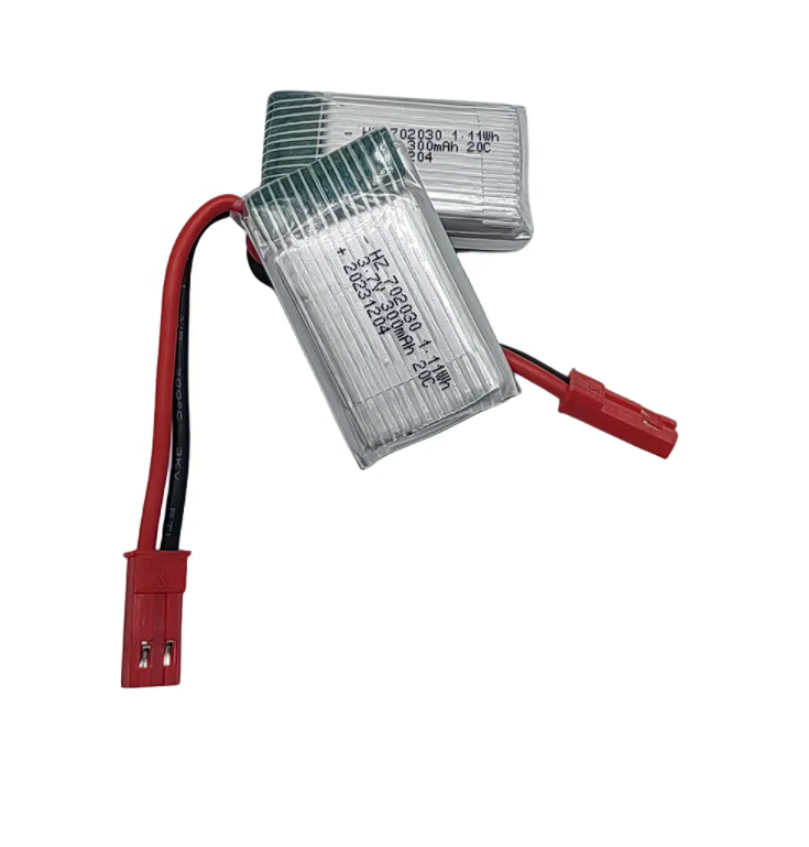 High Discharge Lithium Polymer Battery 702030 20C 300mah Lipo Battery For Drone Applications