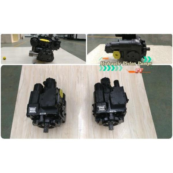 Pompes à piston hydraulique noir à déplacement variable à pression nominale de 35 Mpa