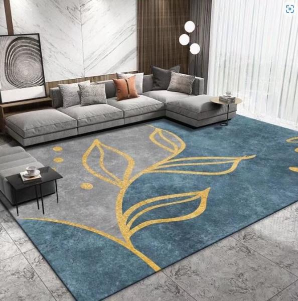 North European Living Room Floor Carpet Light Luxury Bedroom Carpet Sofa