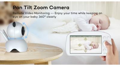 Smart Split Screen Vidéo Moniteur pour enfants Cartoon PTZ Caméra Téléphone Noël Anniversaire Jouets pour enfants
