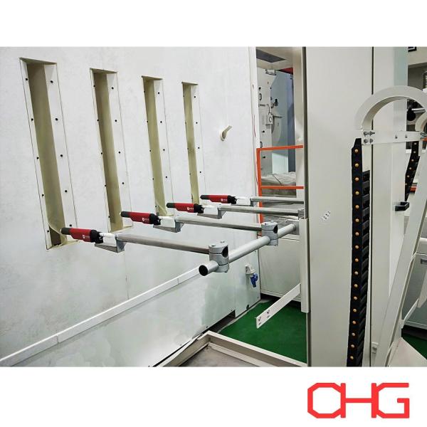 Customized Robot Polish Powder Coating Production Line for Carbon Steel Sheet
