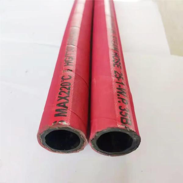 Flexible High Pressure Steam Hose Braided Parker Rubber Dryer Steam Hose
