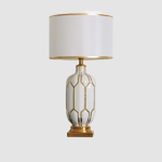 настольные лампы 4000K 6000K белые керамические для света стола СИД живущей комнаты D360*H650