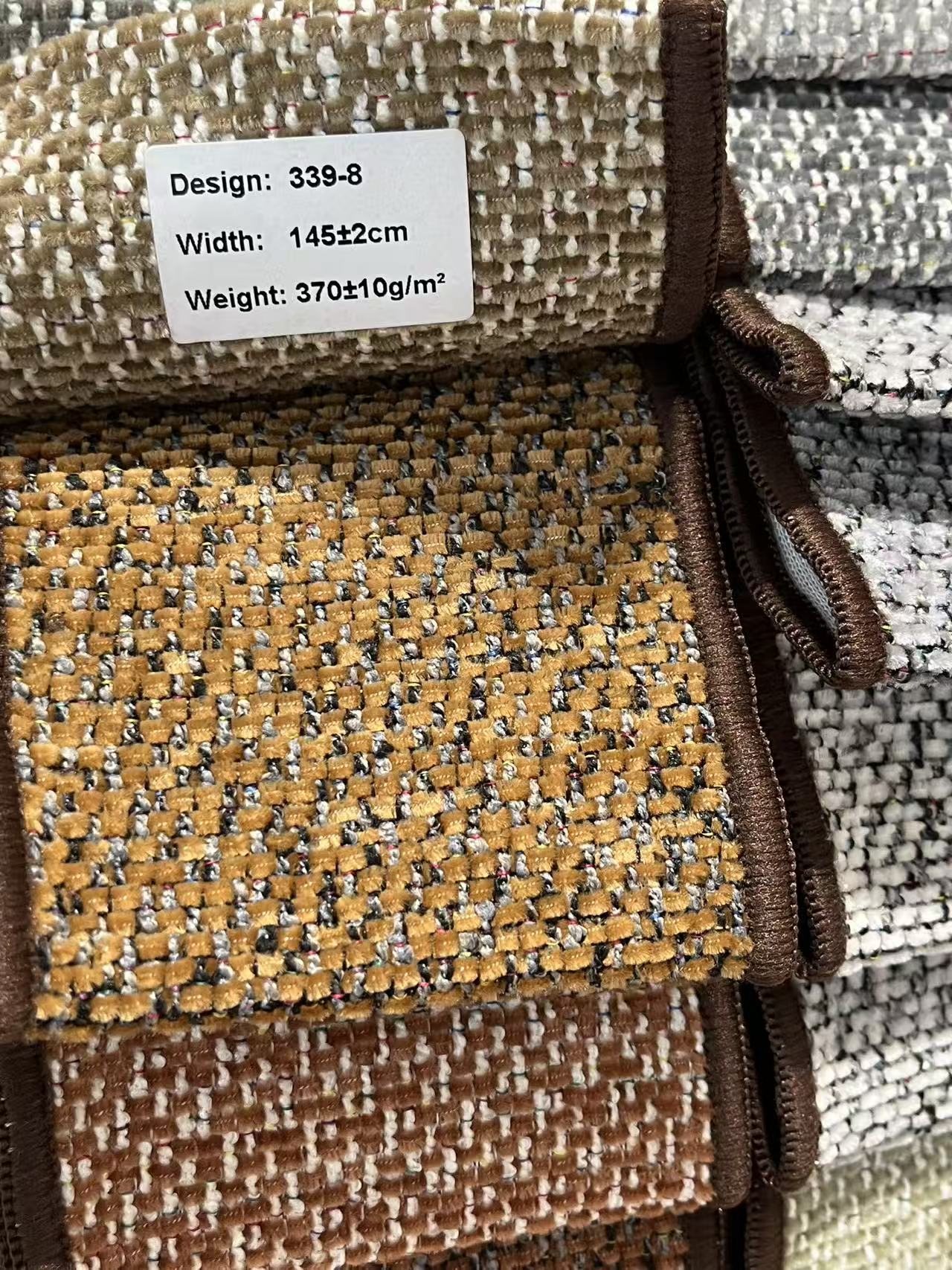 370gsm two color tone chenille sofa fabric