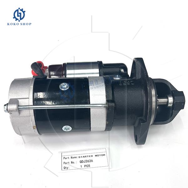 motor de acionador de partida YANY4102Q de 24V Qd100c3 QDJ2636 QDJ2636A para a máquina escavadora Spare Parts