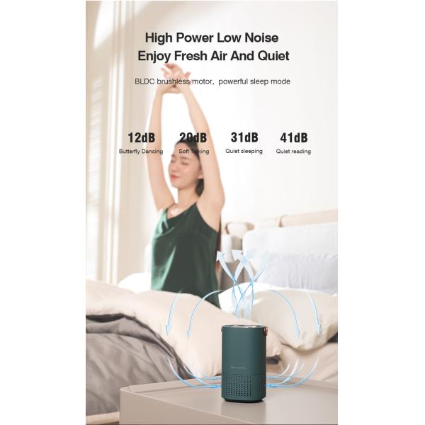 Homefish H13 фильтр рабочий стол Автомобильный очиститель воздуха отрицательный ион 8 миллионов штук/см3