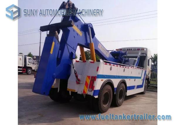 HOWO 6X4 Wrecker Tow Truck Heavy Duty With INT 35 Wrecker Truck Upper Body