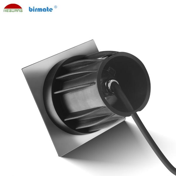 Flat IP68 outdoor inground lighting Waterproof 5W Decorative Parking Lot Lights