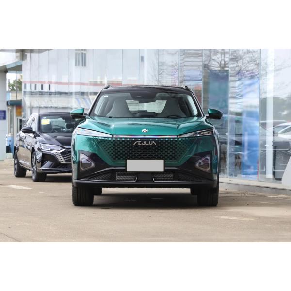 Dongfeng AEOLUS Haohan Gas Car 5 puertas 5 asientos LED Electric Metal Leather Turbo SUV con ACC y transmisión automática