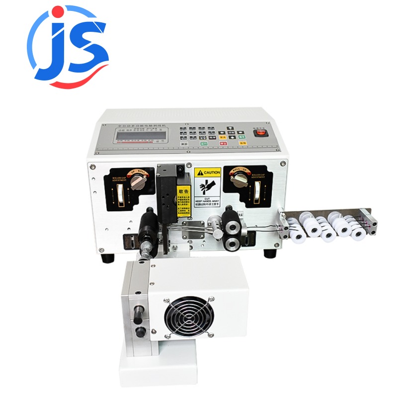 Factory Automatic Wire Strip Cut Twisting  Tinning Machine with Touch LCD Screen and Adjustable Wire Straightening Mechanism