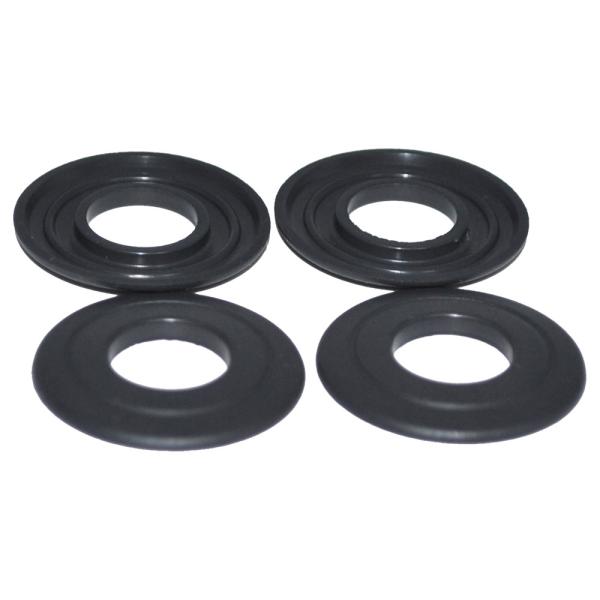FFKM HNBR Molded Silicone Diaphragm Industrial Rubber Seal Black