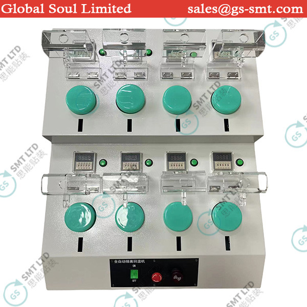 Solder Paste Reheating Machine with 220V Power Supply 500G Capacity and Multiple Stations for SMT Applications