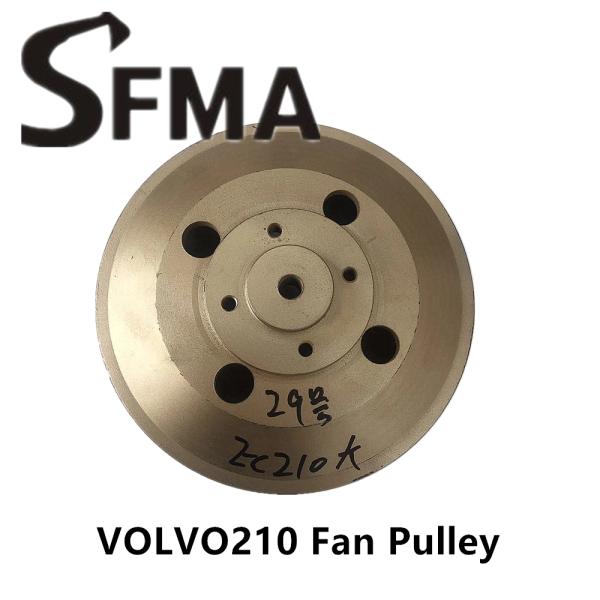 Excavator Engine pulley VOLVO210 10 groove Engine type D6DEAE2