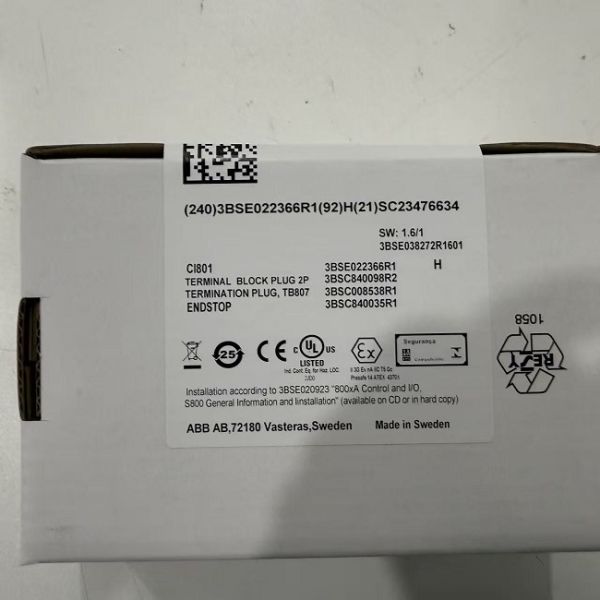 CI801 3BSE022366R1 ABB Communication Interface Module CI801 PROFIBUS DP-V1