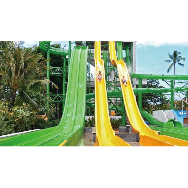 Large Commercial Water Slides Aqua Park Family Raft Water Slide For Kids Teens