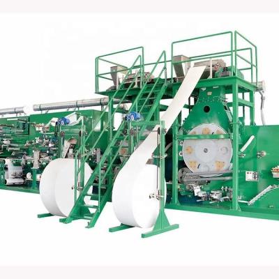 Disposable Manual Adult Diaper Machine Exclusive Deal On Nano Deodorization