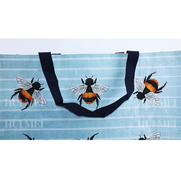 Противобактериологические PP шить продуктовые сумки сжимают устойчивое 165Gsm