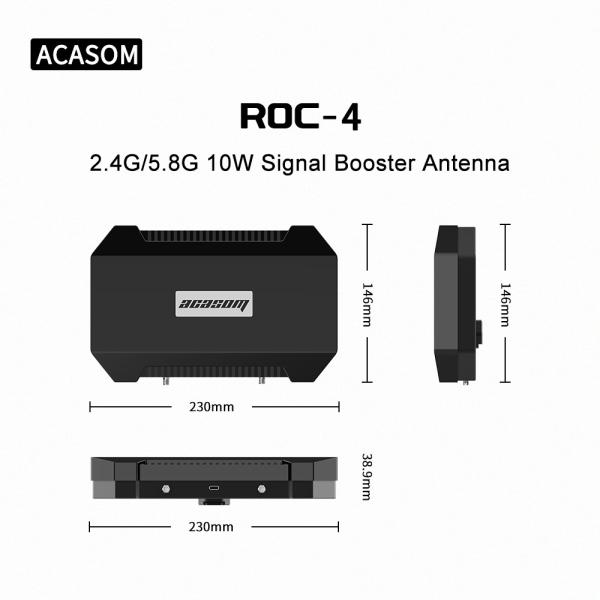 10W Dual Band Signal Booster For DJI Drone Mavic Phantom Avata FPV Range Extender