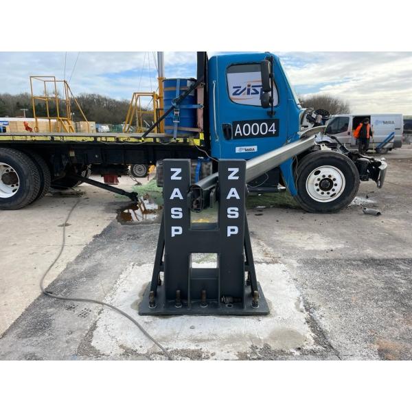 Ensaio de impacto Feixe de atenuação de veículos hostis para interceptar ve