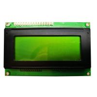 Exposição alfanumérica do LCD dos caráteres, módulo do LCD 1604 do verde amarelo de 5 volts
