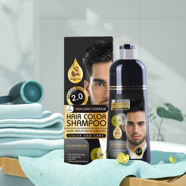 Ammonia Free No PPD Natural Planet Hair Color Shampoo  herbal extracts
