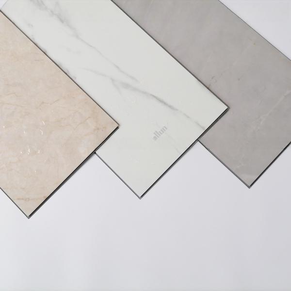 Color personalizado PVC vinilo SPC pisos de clic LVT cocina azulejos de piso de vinilo fácil de instalar