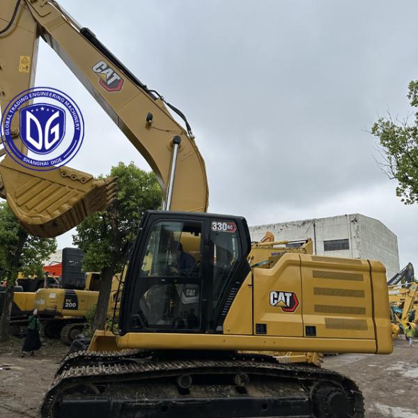 CAT330GC 30-тонная гусеница используется гидравлический экскаватор 90% Новые,Усовершенствованные средства безопасности