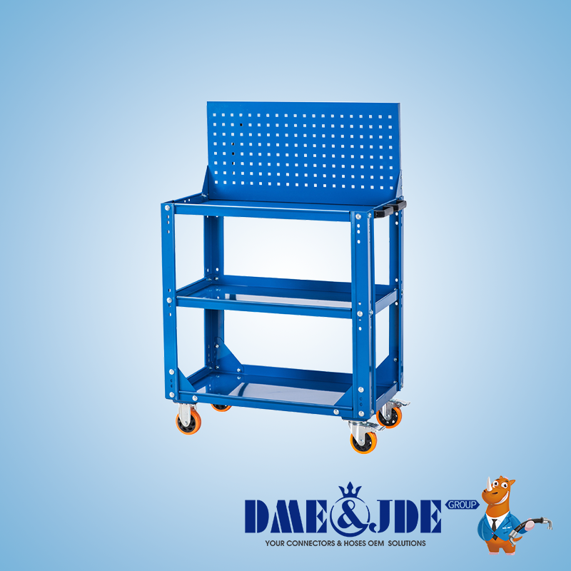 DTF11 Turnover Carts With A Square Hole Back Panel For Tools