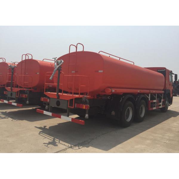6 X 4 20000L 371hp Water Tank Truck With Spray System Of Sinotruk Howo7