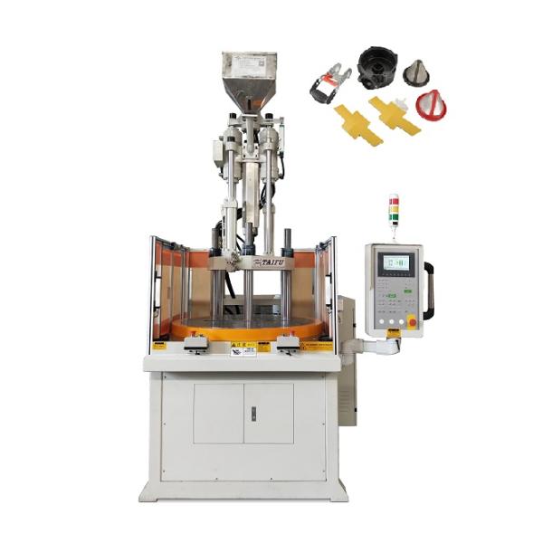 High Efficiency 55 Ton Vertical Rotary Injection Molding Machine For Filter