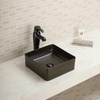 Type carré lavabo de plan de travail d'évier réutilisable de salle de bains non déformé