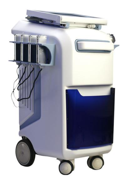 Vertical Machine Ultrasound System Device Skin Spot Treatment Slimming Equipment Weight 51kgs