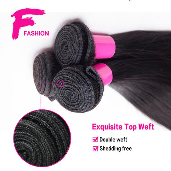 6A quality Brazilian hair Brazilian virgin hair straight unprocessed human hair Brazilian