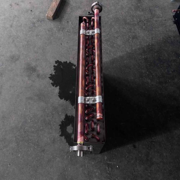 Factory Wholesales Price OEM Air Cooled Aluminum Copper Finned Tube Refrigeration High Performance Condenser Heat Exchanger 1