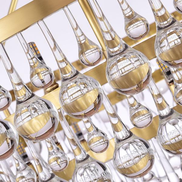 Commercial Modern Crystal Flower Chandelier Elegant Ceiling Light Led Pendant Lamp