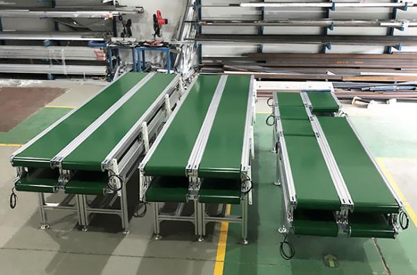 Ceinture de convoyeur de ligne de production ESD de précision pour une fabrication durable