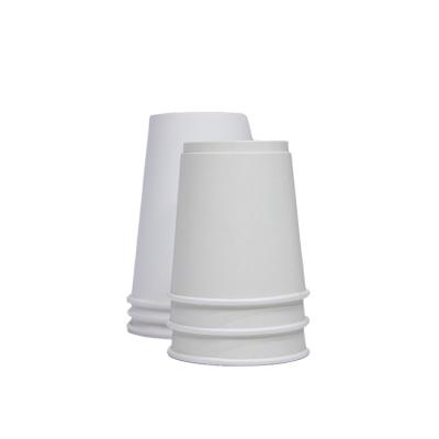 Customized logo Eco-friendly 100% Biodegradable Food Grade Bamboo Pulp Water-based Coating Coffee Milk Paper Cup with Lid