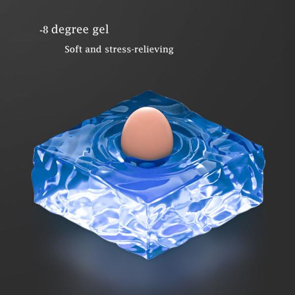 Breathable Chair Pads Honeycomb Design Absorbs Pressure Egg Gel Seat Cushion for Car