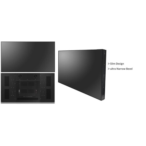 46 inch video wall full hd full color 500nits 3x3 lcd display narrow bezel 10mm