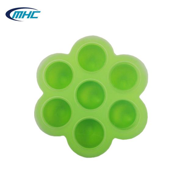 Waterproof Silicone Ice Mold 7 Cavity BPA Free Ice Cream Moulds Ball Shaped
