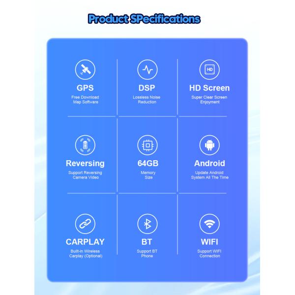 Игрок мультимедиа автомобильного радиоприемника ABS 12.1inch для Infiniti G25 G37 2004-2015