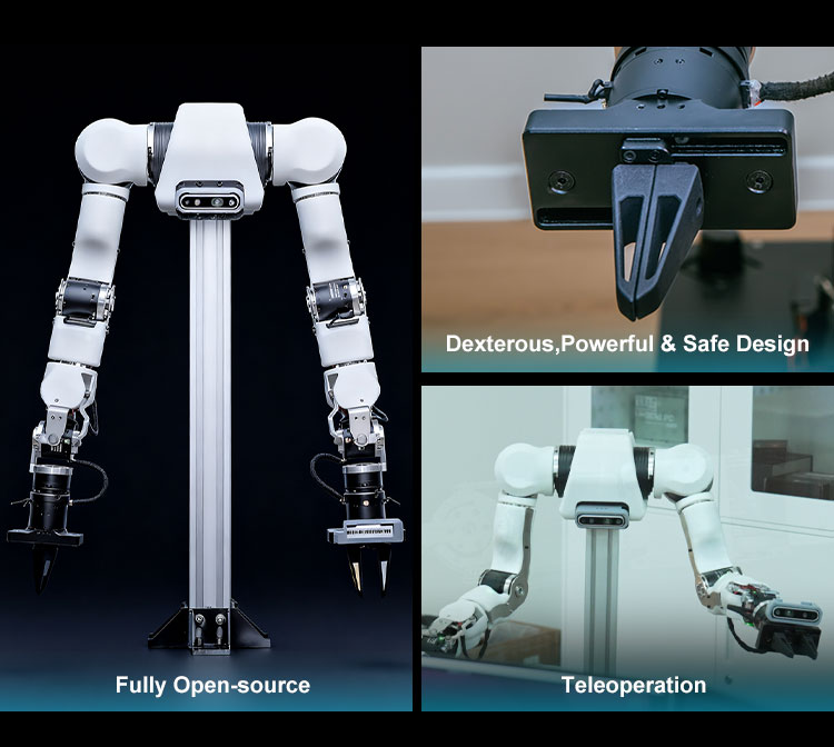 Industrial Agile 7 DOF Collaborative Robotic Arm for Tasks Like Assembly and Testing