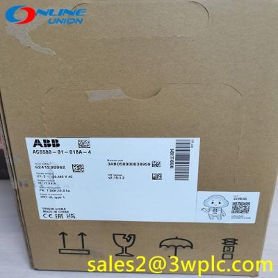 ACS580-01-018A-4 400 Volt ABB Three Phase Variable Frequency Drive 64 DB
