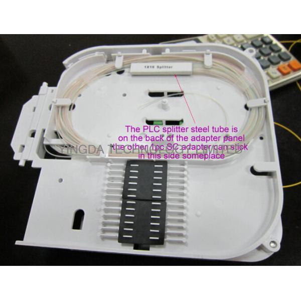 Огородите Splitter PLC коробки 1x16 Splitter оптического волокна порта установки 16 напольный