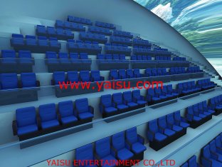 3D 4D 5D 6D Cinema Theater Movie Motion Chair Seat System Furniture equipment facility suppliers factory