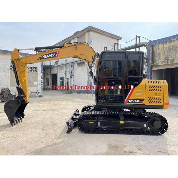 SANY SY75C Mini Excavator 7500 KG Machine Weight and Compact Design